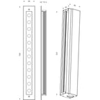 Deko-Light Line V RGB 21,6W silberfarben