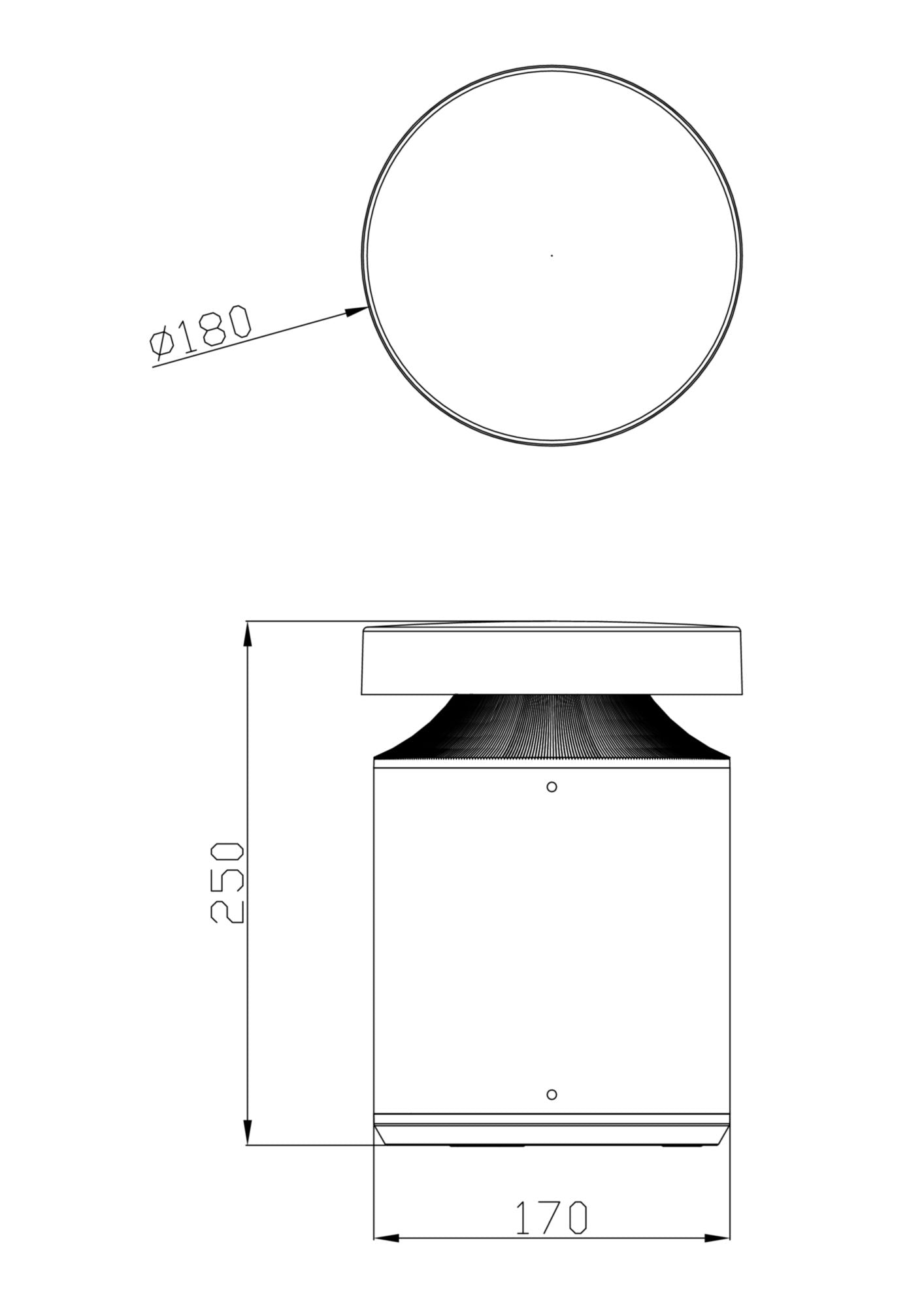 Deko-Light Faro 25, 24 W, DALI, 3000 K, grau