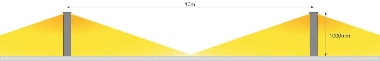 Deko-Light Faro 100, 24 W, DALI, 3000 K, grau