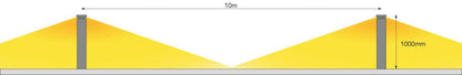 Deko-Light Faro 100, 24 W, DALI, 3000 K, grau