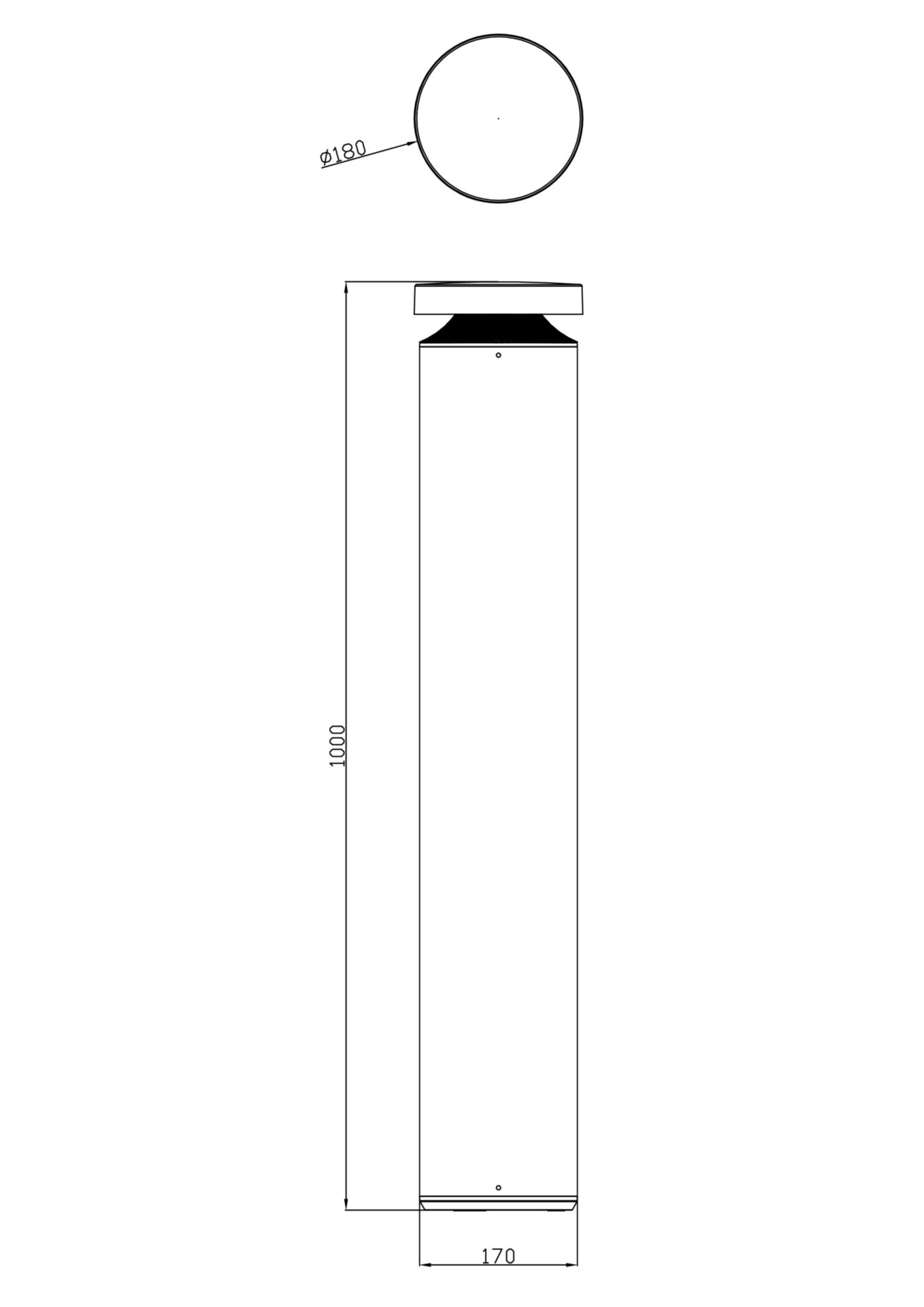 Deko-Light Faro 100, 24 W, DALI, 3000 K, grau