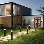 Deko-Light Facado 2 Square opal 650mm, 1x max 20 W, E27, Dunkelgrau