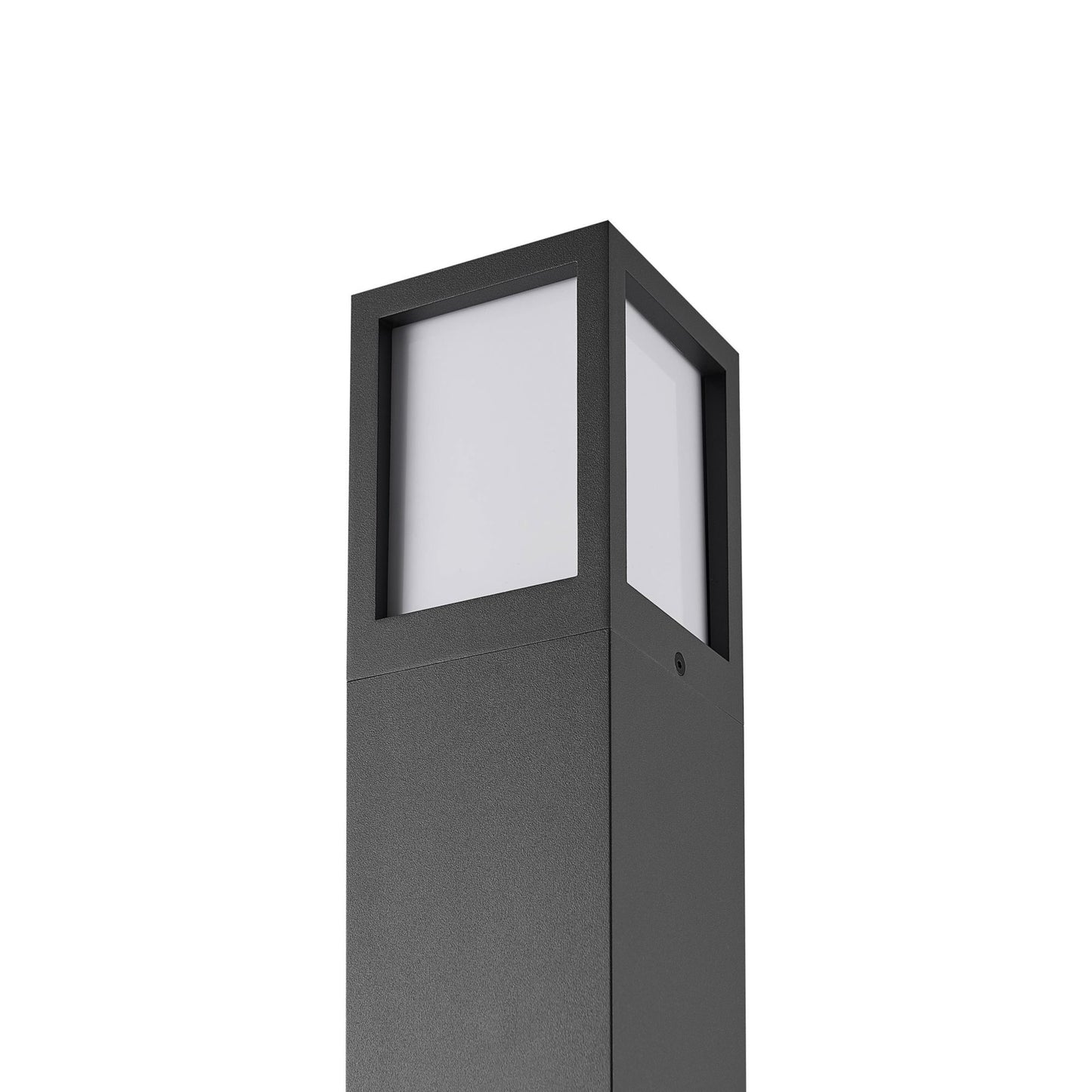 Deko-Light Facado 2 Square opal 1000mm, 1x max 20 W, E27, Dunkelgrau