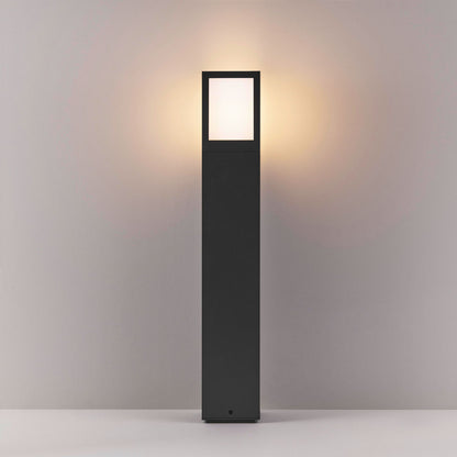 Deko-Light Facado 2 Square opal 650mm, 1x max 20 W, E27, Dunkelgrau