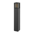 Deko-Light Facado 2 Square getönt 650mm, 1x max 20 W, E27, Dunkelgrau