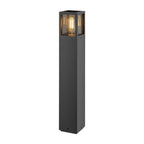 Deko-Light Facado 2 Square getönt 650mm, 1x max 20 W, E27, Dunkelgrau