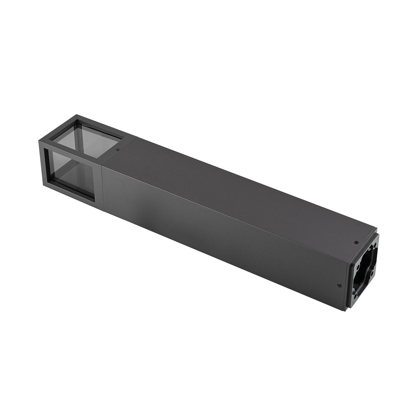 Deko-Light Facado 2 Square getönt 650mm, 1x max 20 W, E27, Dunkelgrau