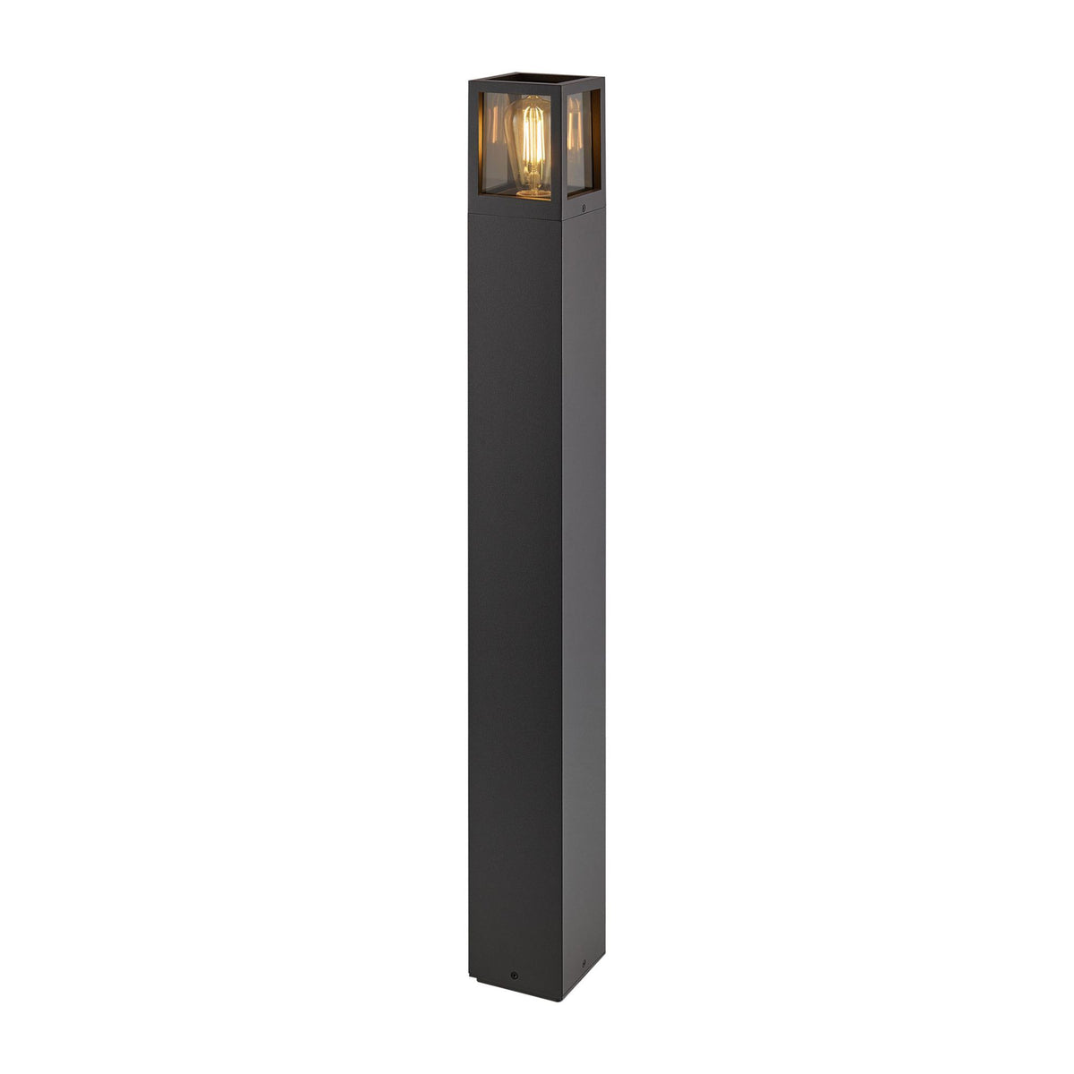 Deko-Light Facado 2 Square getönt 1000mm, 1x max 20 W, E27, Dunkelgrau
