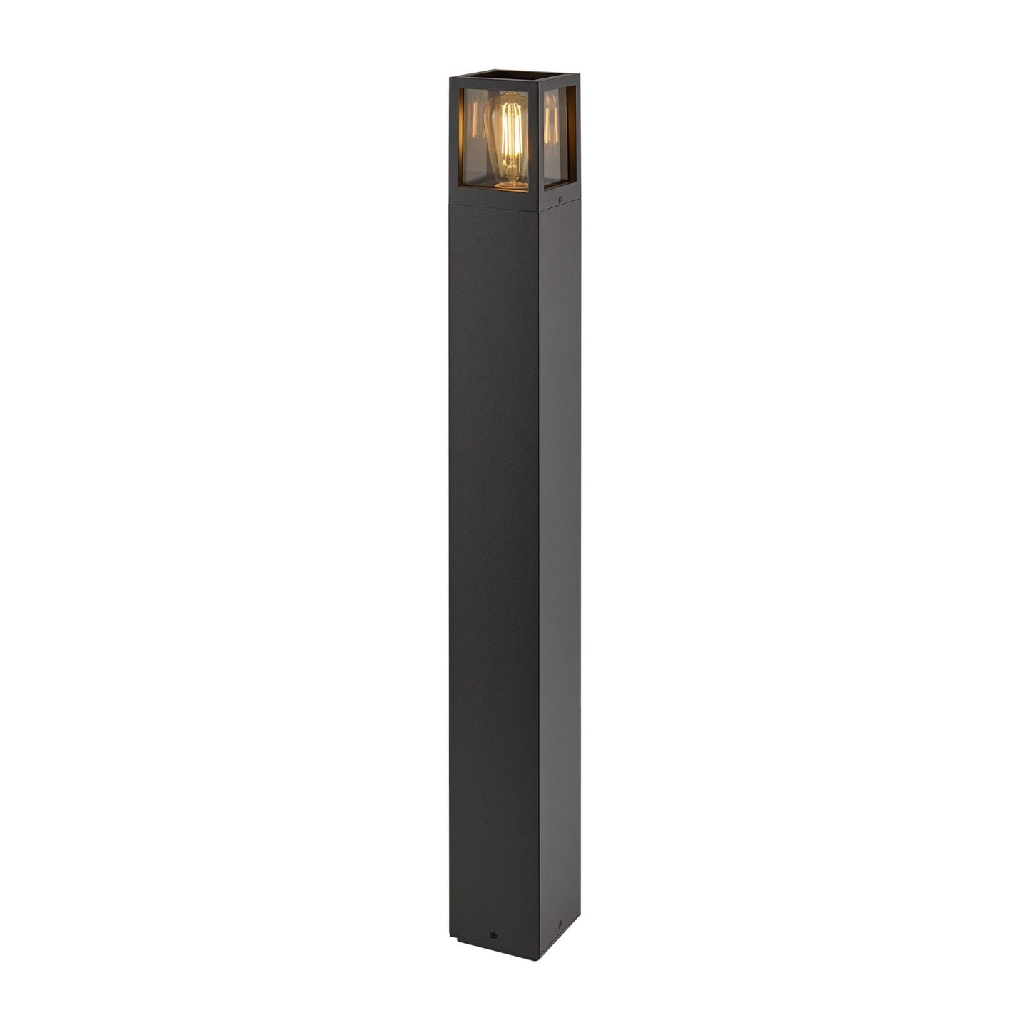 Deko-Light Facado 2 Square getönt 1000mm, 1x max 20 W, E27, Dunkelgrau