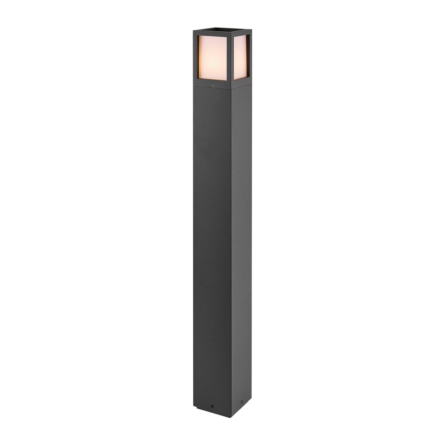 Deko-Light Facado 2 Square opal 1000mm, 1x max 20 W, E27, Dunkelgrau