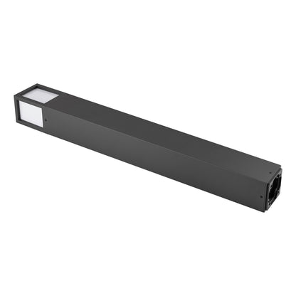 Deko-Light Facado 2 Square opal 1000mm, 1x max 20 W, E27, Dunkelgrau