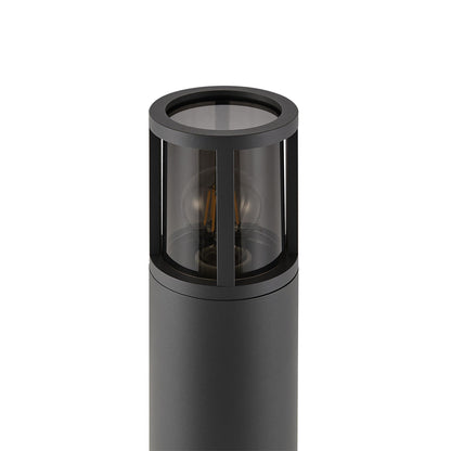 Deko-Light Facado 2 Round getönt 650mm, 1x max 20 W, E27, Dunkelgrau