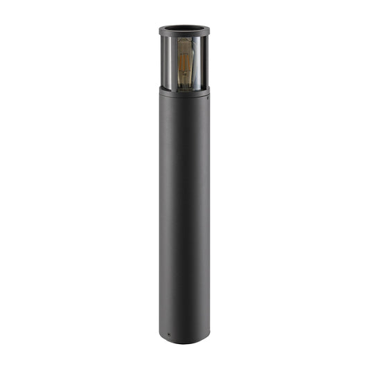 Deko-Light Facado 2 Round getönt 650mm, 1x max 20 W, E27, Dunkelgrau