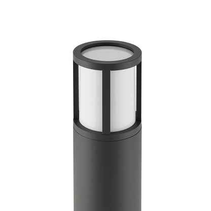 Deko-Light Facado 2 Round opal 650mm, 1x max 20 W, E27, Dunkelgrau