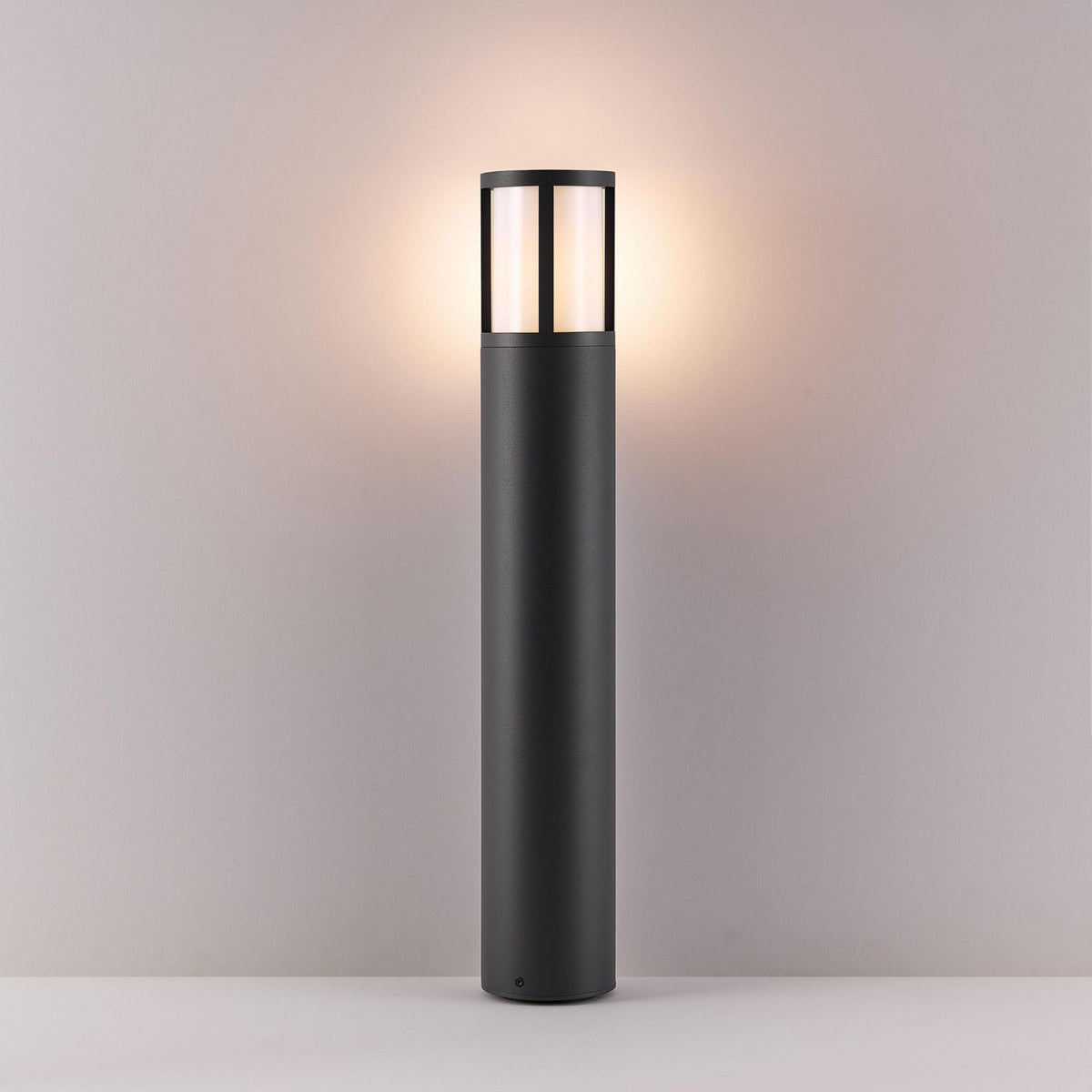 Deko-Light Facado 2 Round opal 650mm, 1x max 20 W, E27, Dunkelgrau