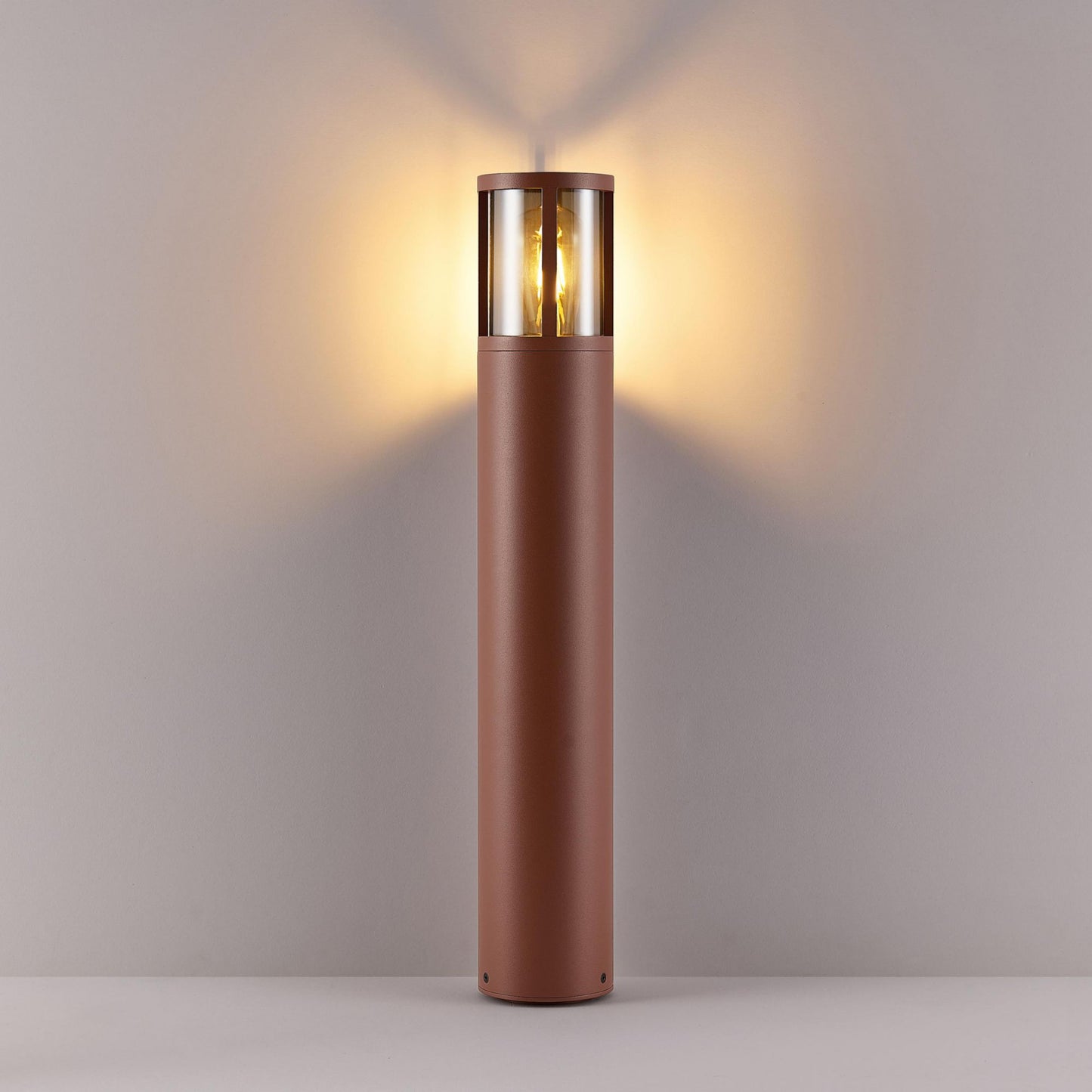 Deko-Light Facado 2 Round getönt 650mm, 1x max 20 W, E27, Rost