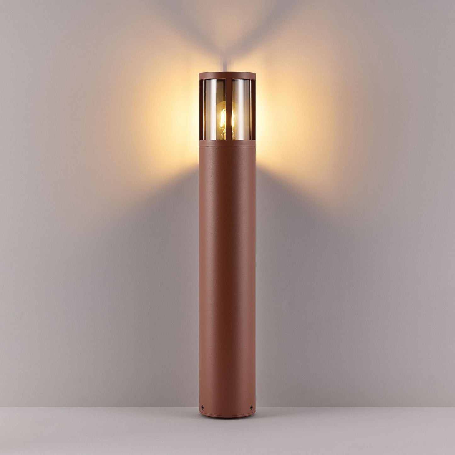 Deko-Light Facado 2 Round getönt 650mm, 1x max 20 W, E27, Rost
