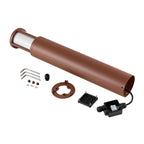 Deko-Light Facado 2 Round opal 650mm, 1x max 20 W, E27, Rost