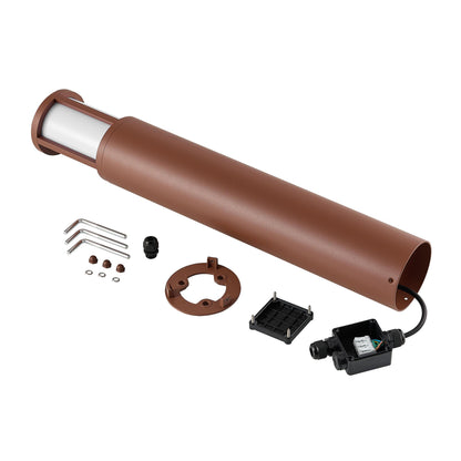 Deko-Light Facado 2 Round opal 650mm, 1x max 20 W, E27, Rost
