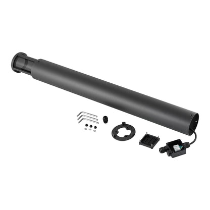 Deko-Light Facado 2 Round getönt 1000mm, 1x max 20 W, E27, Dunkelgrau