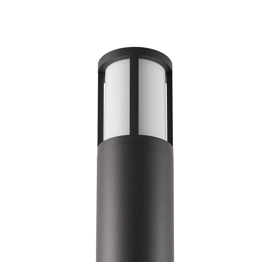 Deko-Light Facado 2 Round opal 1000mm, 1x max 20 W, E27, Dunkelgrau