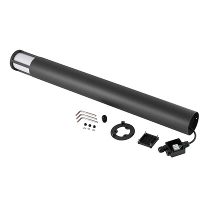 Deko-Light Facado 2 Round opal 1000mm, 1x max 20 W, E27, Dunkelgrau