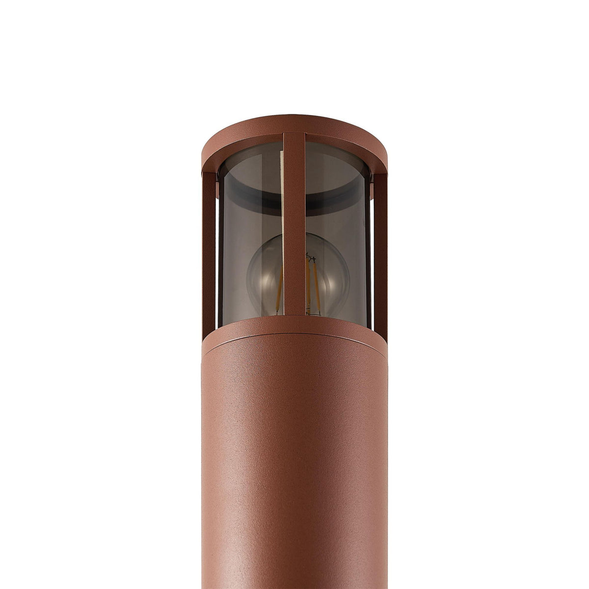 Deko-Light Facado 2 Round getönt 1000mm, 1x max 20 W, E27, Rost