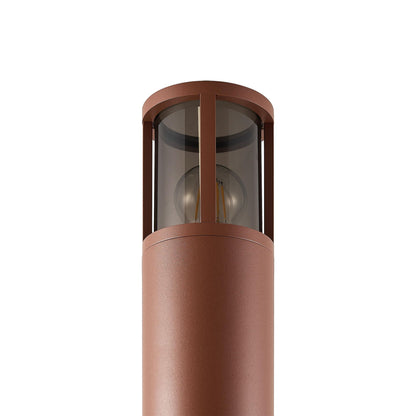 Deko-Light Facado 2 Round getönt 1000mm, 1x max 20 W, E27, Rost