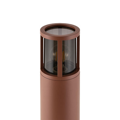 Deko-Light Facado 2 Round getönt 1000mm, 1x max 20 W, E27, Rost