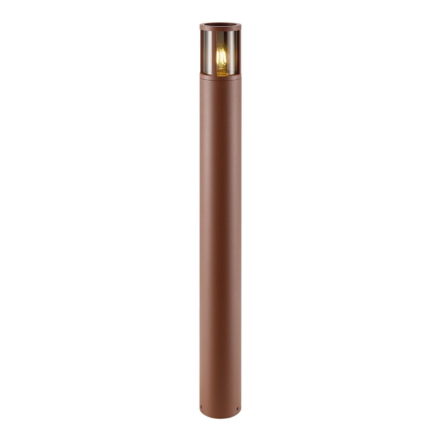 Deko-Light Facado 2 Round getönt 1000mm, 1x max 20 W, E27, Rost