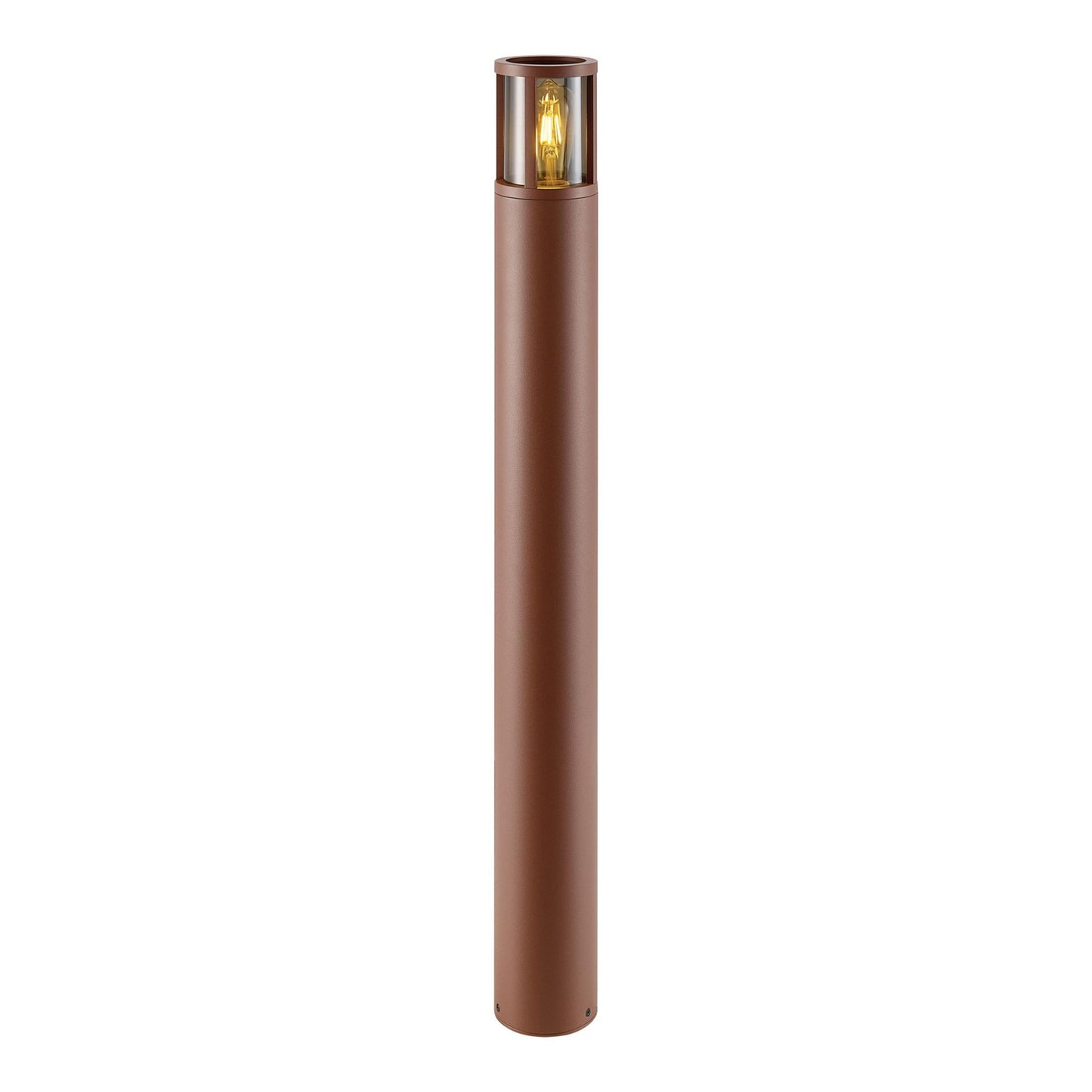 Deko-Light Facado 2 Round getönt 1000mm, 1x max 20 W, E27, Rost