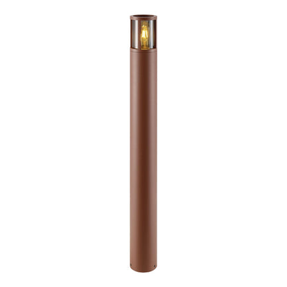 Deko-Light Facado 2 Round getönt 1000mm, 1x max 20 W, E27, Rost
