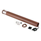 Deko-Light Facado 2 Round opal 1000mm, 1x max 20 W, E27, Rost