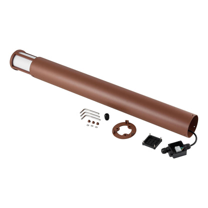 Deko-Light Facado 2 Round opal 1000mm, 1x max 20 W, E27, Rost