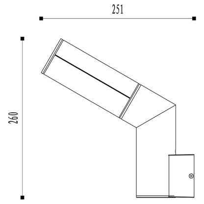 Deko-Light Talli 4,4W Anthrazit