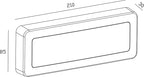 Deko-Light Crucis 3.2W Dunkelgrau