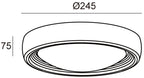 Deko-Light Cancri I 13,7W Weiß