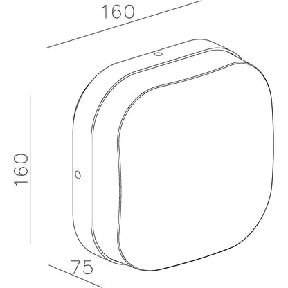 Deko-Light Corvi I 10,5W dunkelgrau