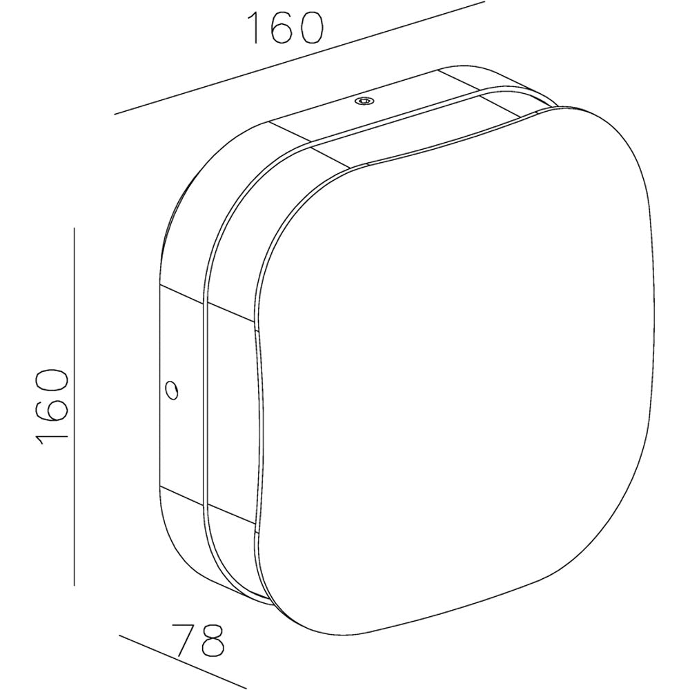 Deko-Light Corvi III 10,4W dunkelgrau