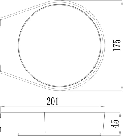 Deko-Light Virginis 12W Dunkelgrau