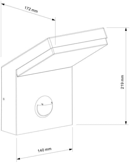 Deko-Light Tucanae Motion, 18 W, 3000 K, Dunkelgrau