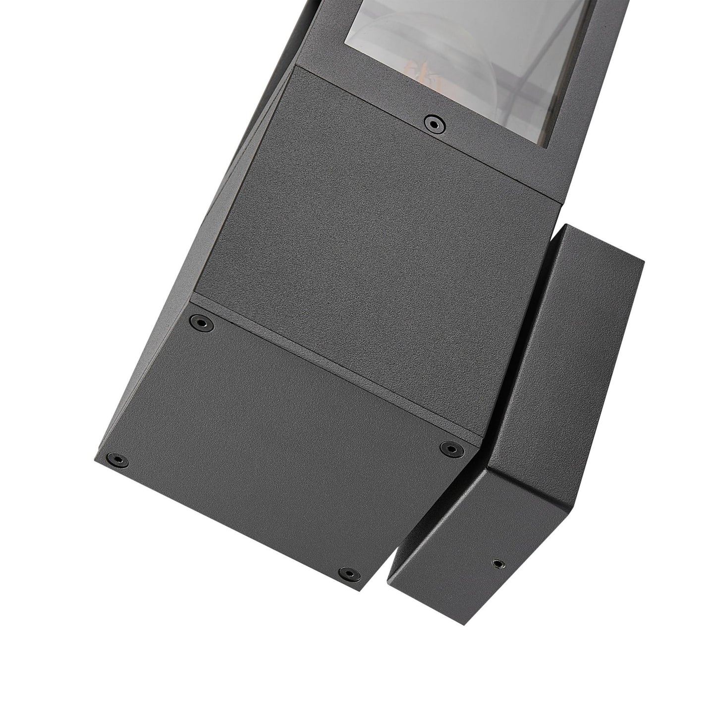 Deko-Light Facado 2 Square getönt, 1x max 20 W, Dunkelgrau