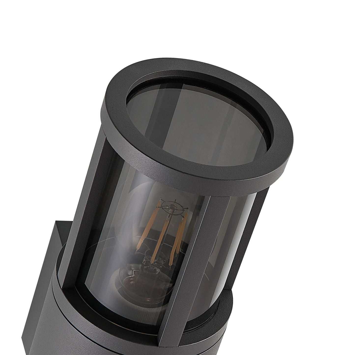 Deko-Light Facado 2 Round getönt, 1x max 20 W, Dunkelgrau