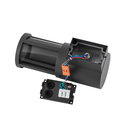 Deko-Light Facado 2 Round getönt, 1x max 20 W, Dunkelgrau