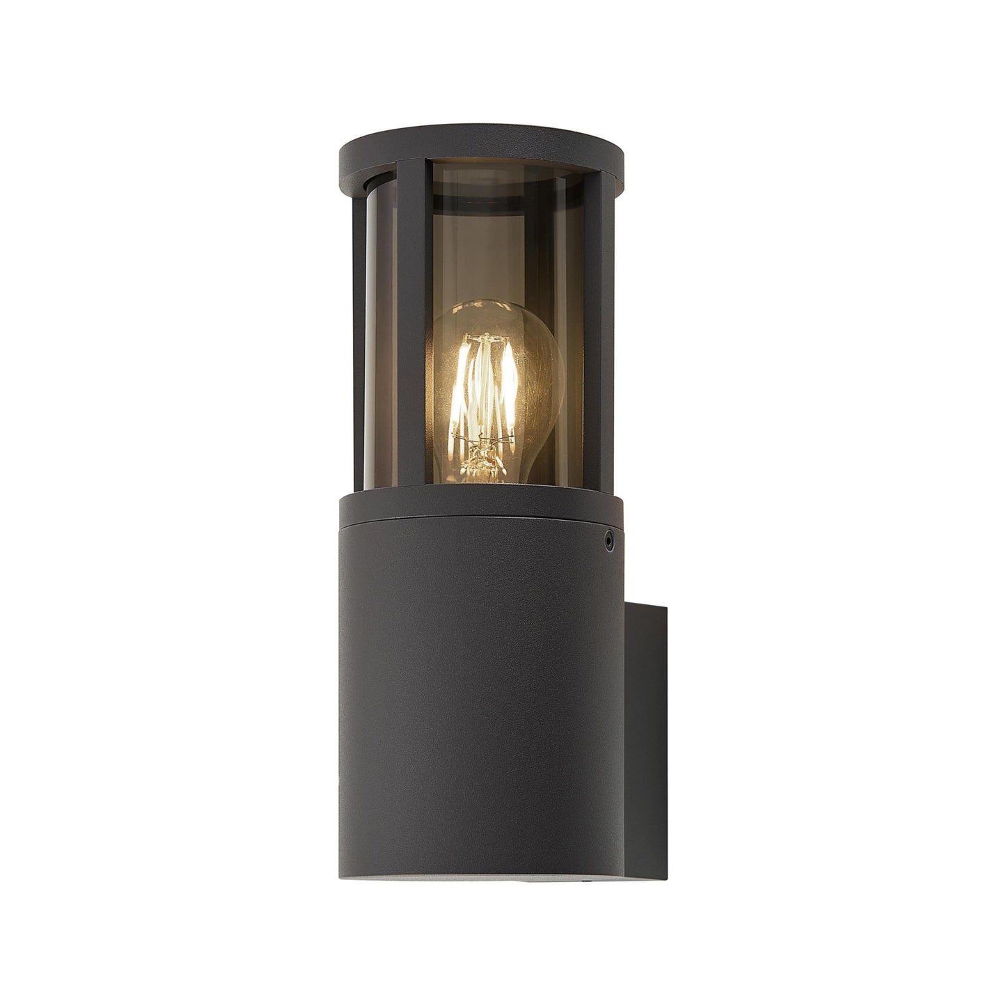 Deko-Light Facado 2 Round getönt, 1x max 20 W, Dunkelgrau