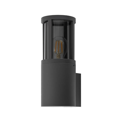 Deko-Light Facado 2 Round getönt, 1x max 20 W, Dunkelgrau