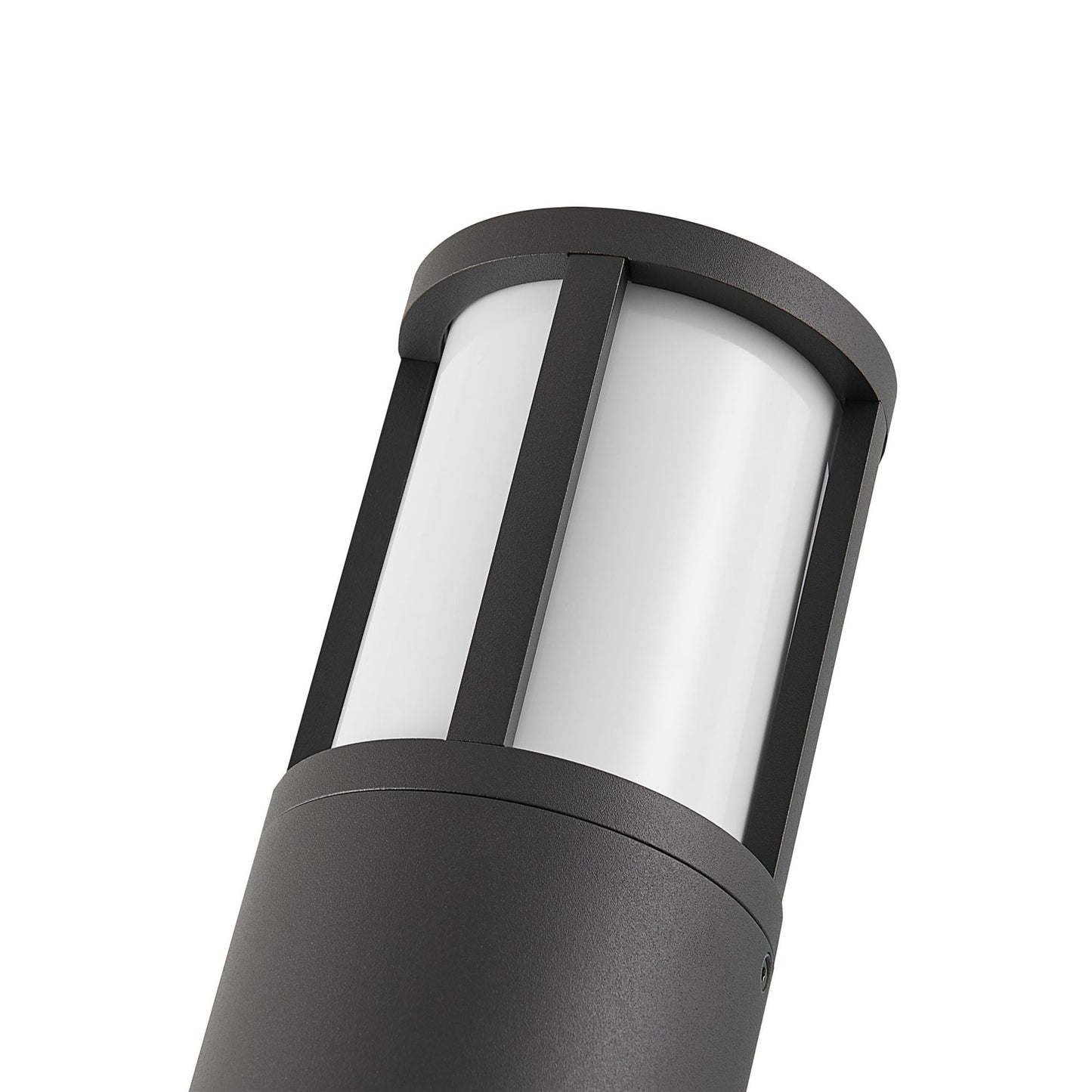 Deko-Light Facado 2 Round opal, 1x max 20 W, Dunkelgrau