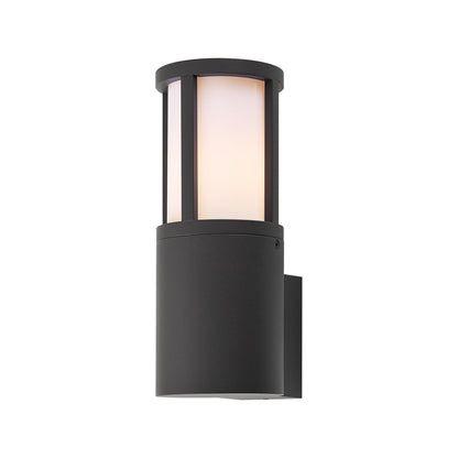 Deko-Light Facado 2 Round opal, 1x max 20 W, Dunkelgrau