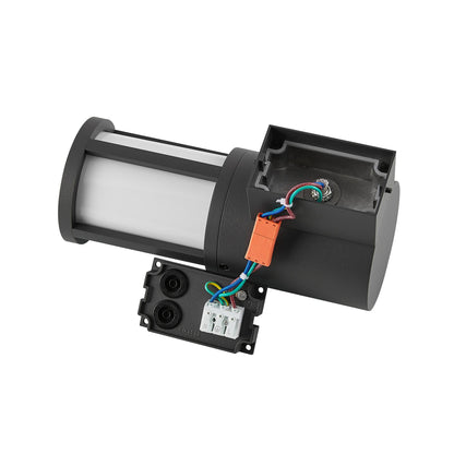 Deko-Light Facado 2 Round opal, 1x max 20 W, Dunkelgrau
