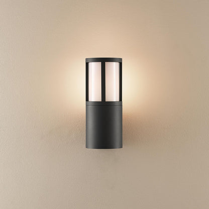 Deko-Light Facado 2 Round opal, 1x max 20 W, Dunkelgrau